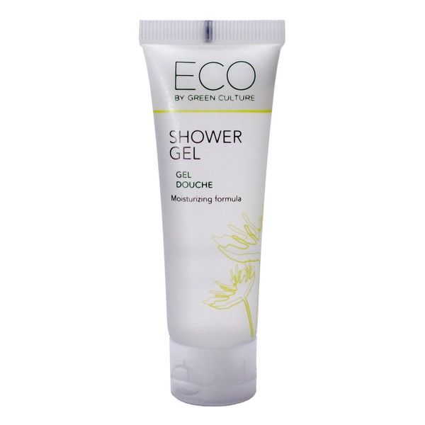 Eco by Green Culture Hotel Amenities Travel Sized Bath & Shower Gel 30ml (288 Pack)