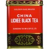 Golden Sail Brand Lichee Black Tea 1/2 lbs (2 Pack)