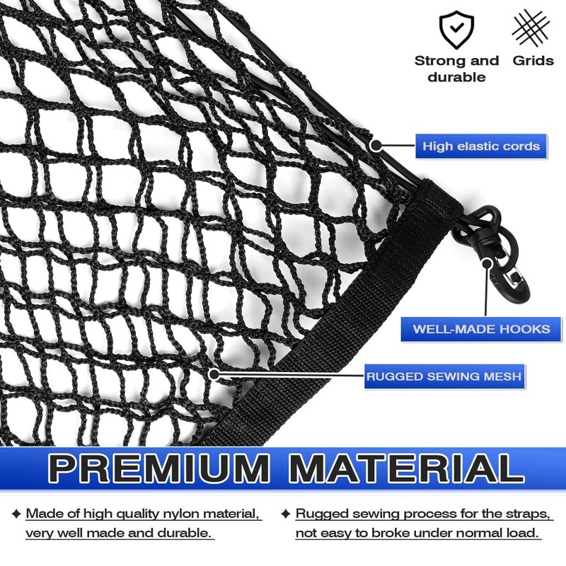 Karltys Envelope Style Cargo Net for Nissan Pathfinder 2022-2024 2025