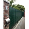 Omega Terminal Strips in Black 19 cm for Attaching Privacy