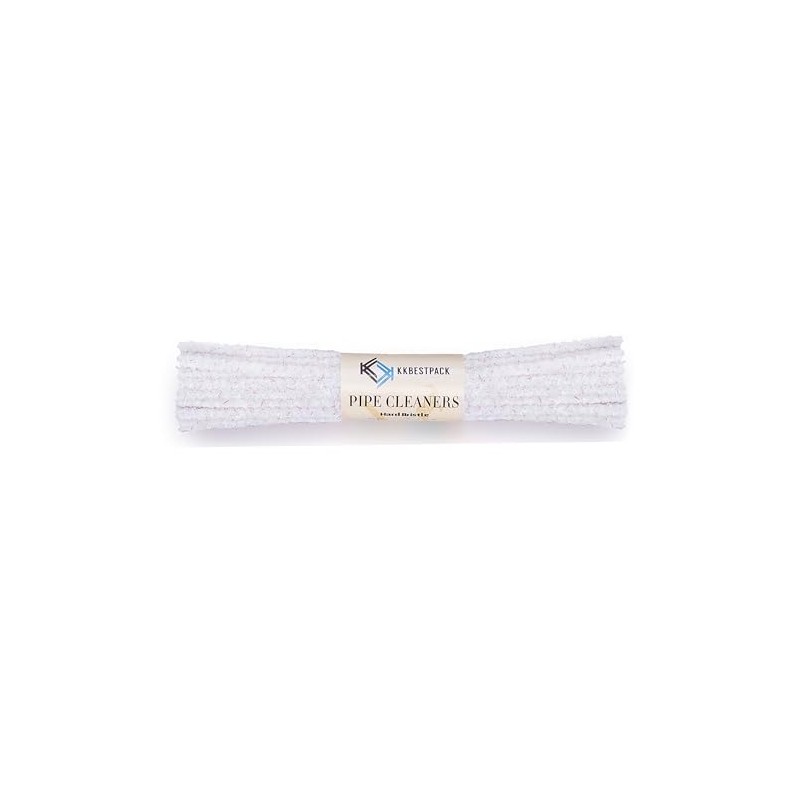 Kkbestpack Hard Pipe Cleaners Craft, 44 Count