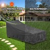 OutdoorLines Outdoor Waterproof Patio Chaise Lounge Chair Cover - UV