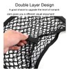 [2 Pack] Cargo Net for Cars RV Trunk Boats Home