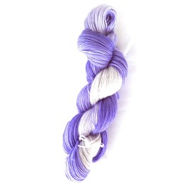 Sock Wool Hand-Dyed 100 g Approx. 420 m 75% Wool / 25% Polyamide Purple