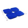300 Electrodos Parches Pads 5x5 Cola De Ratón Tens Ems