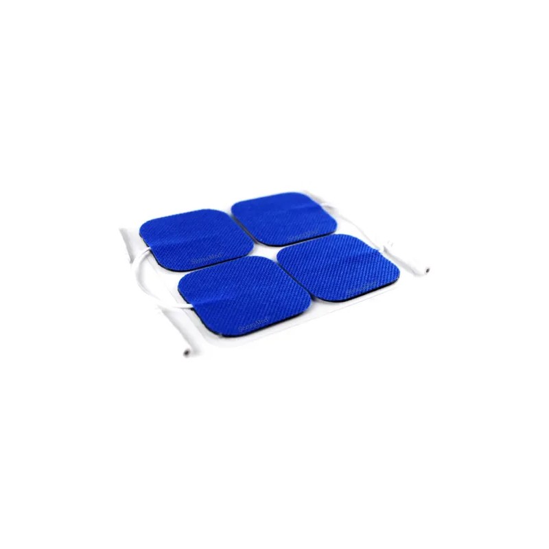 300 Electrodos Parches Pads 5x5 Cola De Ratón Tens Ems