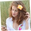 Baluue Hair Clip for Women Plumeria Flower Hairpin Stylish Hair