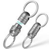 TIMULTI Magnetic Release Detachable Keychain with 20KG Load Capacity, Lock