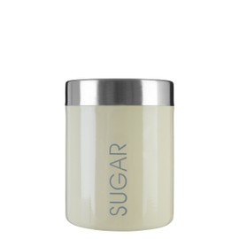 Premier Housewares sugar Ceramic Kitchen Storage Jars Cream Cookie Jars for sugars Canisters for The Kitchen Tea Coffee Sugar Tea Coffee and Sugar Canisters