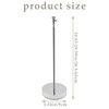 LIANCHEN Table Flag Telescopic Pole with Base, Telescopic Range: 26-65