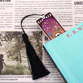 Boo Basket Stuffers for Women, Spooky Basket Stuffers, Skeleton Metal Bookmarks for Women, Gothic Gifts, Funny Bookmark for Women, Tarot Card Lover Gifts, Wicked Merch, Wicked Gifts, Christmas Gifts