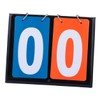 Sosoport Portable Basketball Scoreboard 2- Score Flipper Multifunctional for Sports