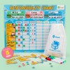 D-FantiX Magnetic Responsibility Chart, Chore Chart for Multiple Kids, My