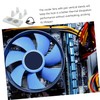 DOITOOL 1set Cooling Fan Vertical Stand with Adjustable Speeds Dual