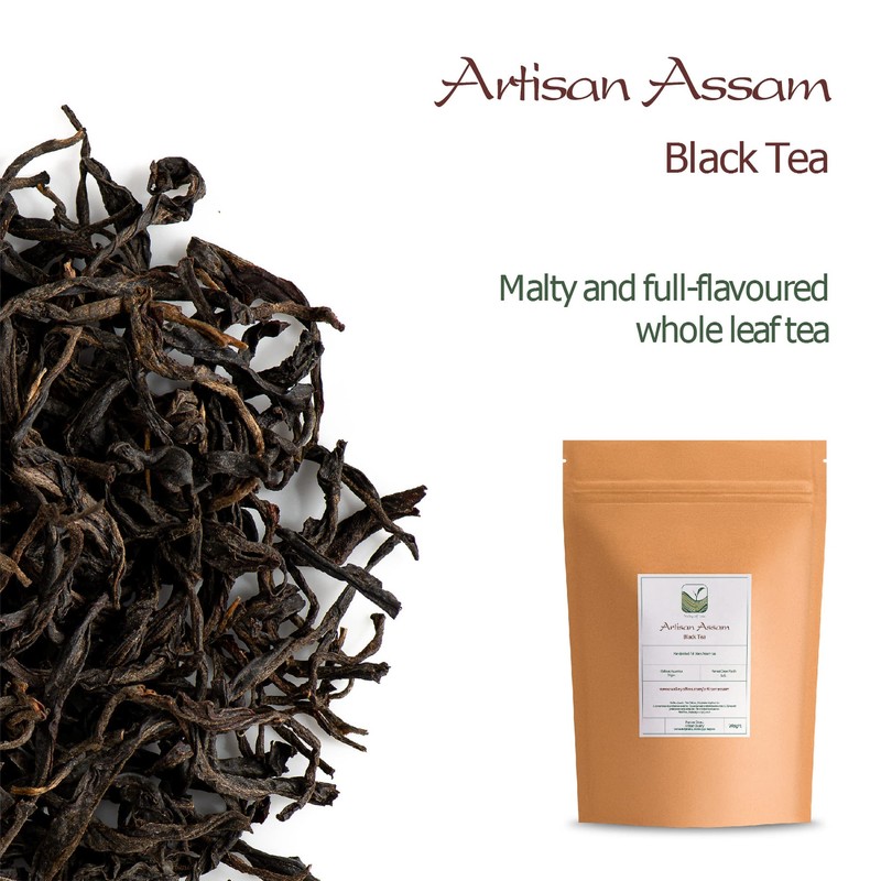 Assam Black Tea from India - Artisan Big Leaf Golden