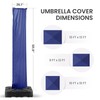 Deconk Patio Cantilever Umbrella Cover Outdoor Offset umbrellas Covers with