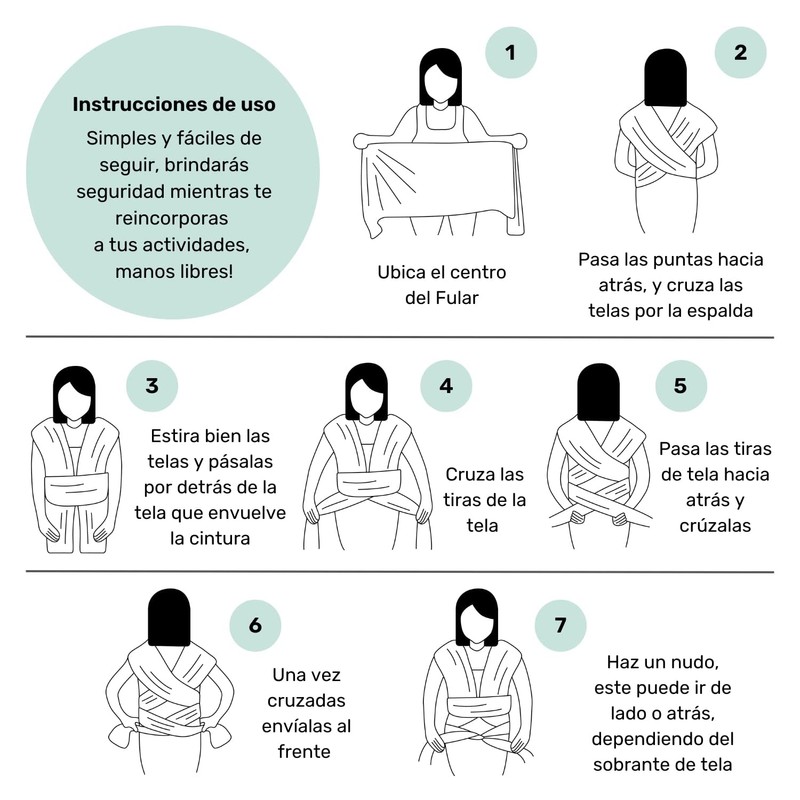 Nap Baby Fular para Bebé ó Cangurera para bebé elástico