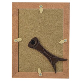 フォトフレーム グローシーフレーム ハガキ(H)判 UFWA-H#12 ブラウン