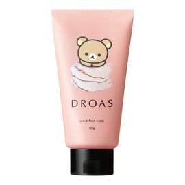 Droas Clay Mild Scrub Wash (Rilakkuma Collaboration) Fresh Peony Scent