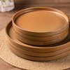 LERATIO Ceramic Dinnerware Sets for 6, High Edge Stoneware Plates