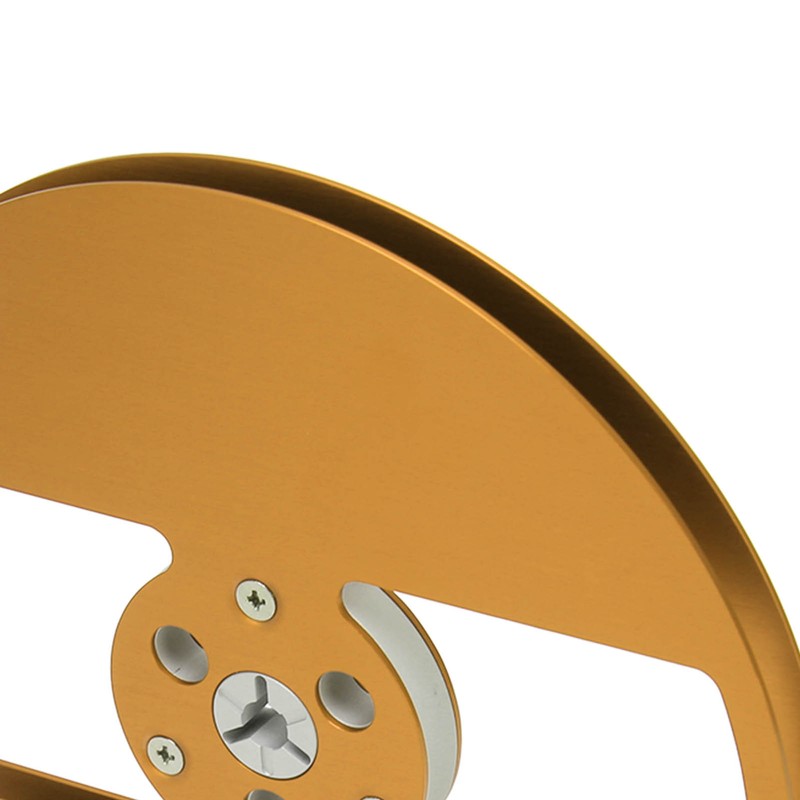 1/4 7 Inch Empty Tape Reel Aluminum Alloy 2 Holes