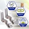 Pack of 2 Fridge Hinges Top and Bottom for Door