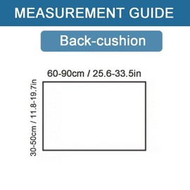 Edumov Sofa Seat Cushion Cover, Stretch Sofa Seat Cover, Fitted Couch Cover, Soft Sofa Slipcovers Furniture Protector Cover, Replacement for Individual Cushion