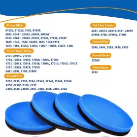 For BISSELL 6 Pack 12141 Filter for Bissell CleanView Swivel Rewind Pet Deluxe Vacuum 2258