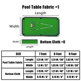 metaball Camel Khaki Wool Billiard Cloth - Pool Table Felt for 6,7,8 or 9 Foot (for US9)