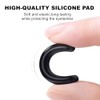 80Pack Fit for Shiseido Eyelash Curler Refill Pads,High Elasticity Silicone
