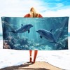 YISUMEI Microfibre Beach Towel XXL Beach Towel Lightweight Bath Towel