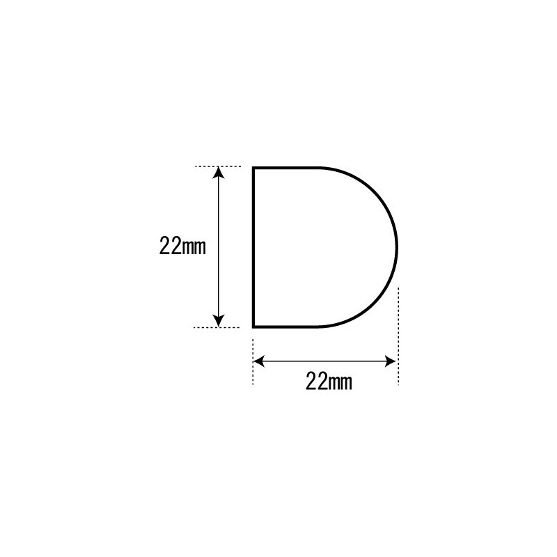 POSH FAITH 031073-05 Motorcycle Supplies Handlebar End Type 2 For