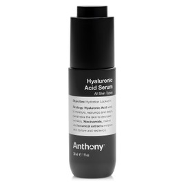 Anthony Anthony Hyaluronic Acid Serum C Hydrating Face Serum with Dual Hyaluronic Acid, Coconut Water & Niacinamide C Lightweight, Non-Greasy Formula for All Skin Types C 1 oz