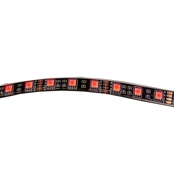 Maxxima (MLS-1827R) Red 18" LED Self-Adhesive Strip Light