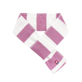 Milieu W6713-10 Imabari Towel (New Pattern Added) Neck Cooler, Pack of 2, Pink × off white