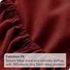 Bare Home Fitted Bottom Sheet Double - Premium 1800 Ultra-Soft