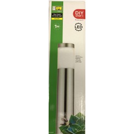 HPM Cacto 12V 1W LED Stainless Steel Bollard Garden Light