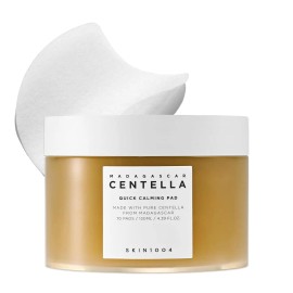 SKIN1004 Centella Quick Calming Pad, 70 Pads, Korean Face Toner Pad with Madagascar Centella Asiatica&Hyaluronic Acid, Hydratingnet weight: 130ml, color: White
