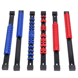 6pcs Socket Organiser Tray Multi-Purpose ABS 1/4 Inch 3/8 Inch 1/2 Inch Socket Organiser Tray Car Repair Tools, Other Home Hardware and Accessories