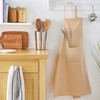 DII Cotton Adjustable Kitchen Chef Apron with Pocket and Extra
