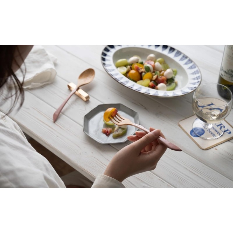 Rivet RV-306SF1 Dull Color Cutlery Set, Nadeshiko