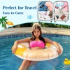 Swimming Ring for Adults,2pcs Inflatable Pool Rubber Ring Swim Pool