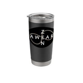 Mindful Gift Modern Zen Meditation Design Present Infinity Stainless Steel Insulated Tumbler