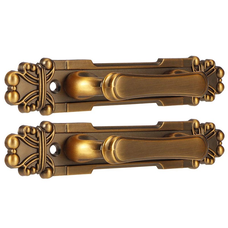 2Pcs/set Door Handle Zinc Alloy european style Antique Door Pull