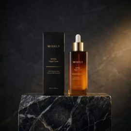 Wizly 나이트 케어 비피다 주름 미백 세럼 갈색병 앰플 100ml 1개 Night Care Bifida Wrinkle Whitening Serum Brown Bottle Ampoule 100ml 1 Piece