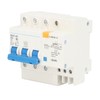 3P+N Miniature Circuit Breaker Ground Fault Leakage Overload Protection Switch