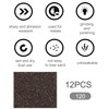Tanbupu 12Pcs Sanding Sponge 120# Grit Medium Sanding Blocks for