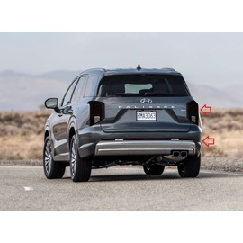 Bling Lights Brand Tinted Taillight Film Covers for 2023 2024 2025 Hyundai Palisade