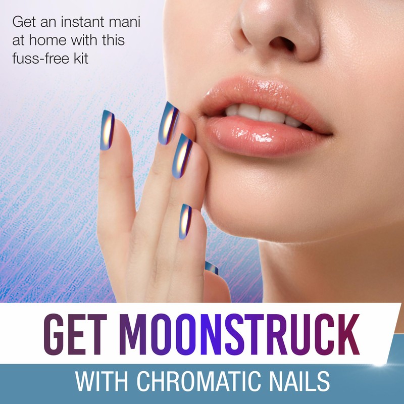 Ardell Nail Addict Chrome Moon