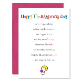 Clarabelle Cards - Happy Thanksgiving Day - Multipack of 5 Greetings Cards sold by Card Candy